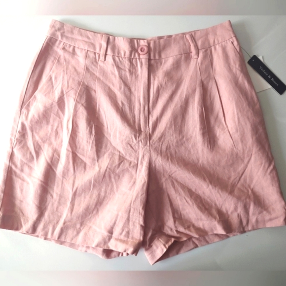 Violets & Roses Women's Pink Shorts Size 8/29